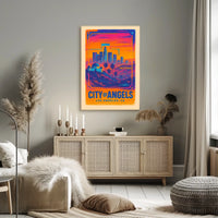 City of Angels Los Angeles, CA Poster