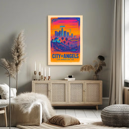 City of Angels Los Angeles, CA Poster