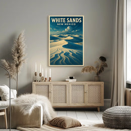 White Sands New Mexico Poster