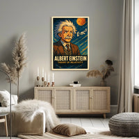 Albert Einstein Theory Of Relativity Poster