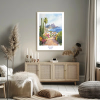 Cabo San Lucas Coastal Scene Travel Poster PosterGoat