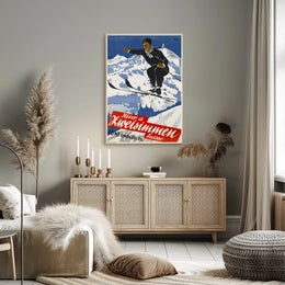 Winter In Zweisimmen Poster