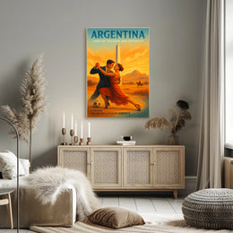 Argentina Tango Dance Passion Cultural or Heritage Poster