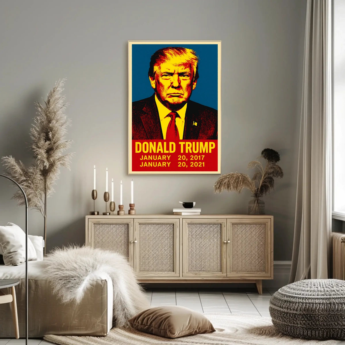 Donald Trump Presidential Term Poster