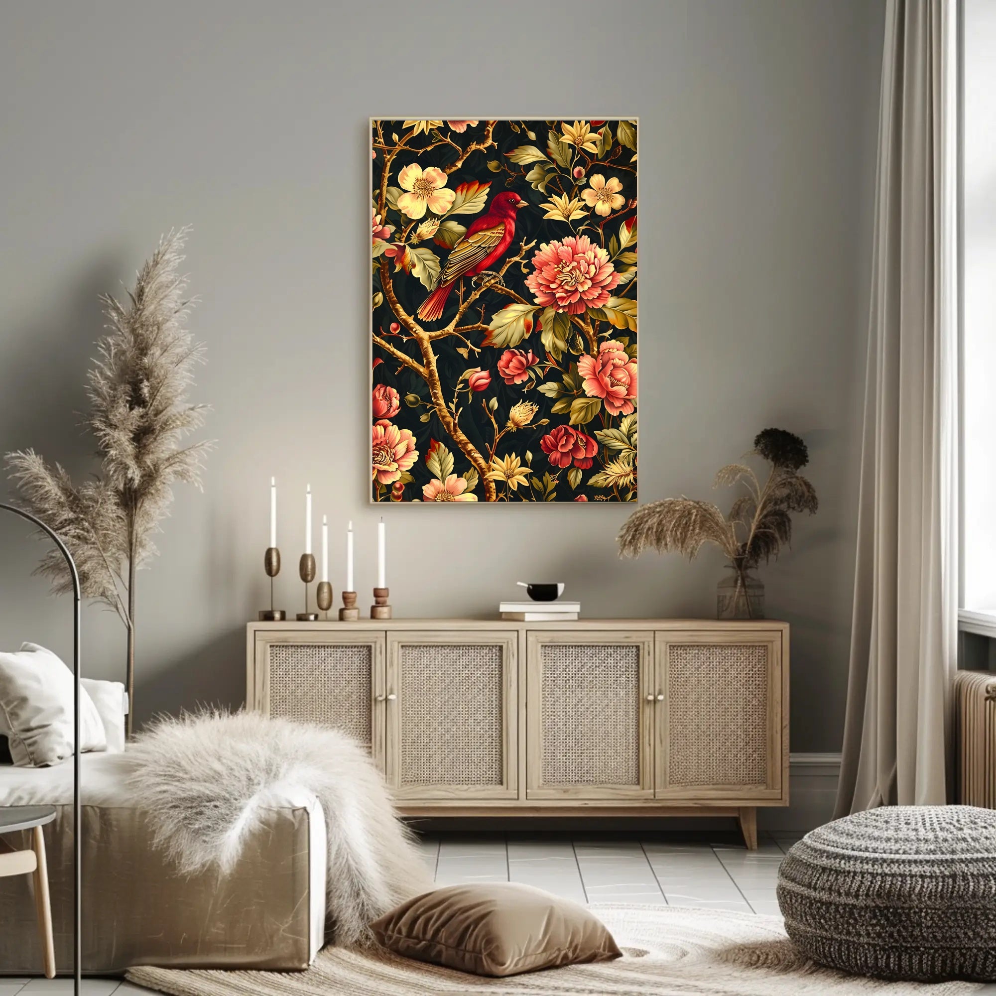 Enchanted Garden Wall Art Print Decor