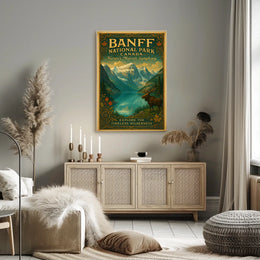 Banff National Park Natures Majestic Symphony Poster
