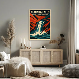 Niagara Falls NatureS Power Unleashed Poster