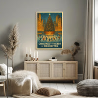 Christmas In The Heart Of Manhattan Poster