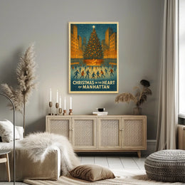 Christmas In The Heart Of Manhattan Poster