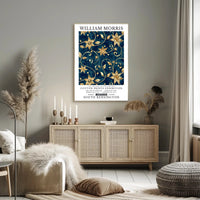William Morris 19th Century Cotton Prints Poster