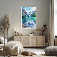 Albertas Majestic Landscape Poster