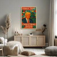 Donald Trump Christmas 2025 Political or Propaganda Poster