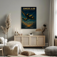 Junkers Ju 88 Pioneering Force of the Luftwaffe Poster