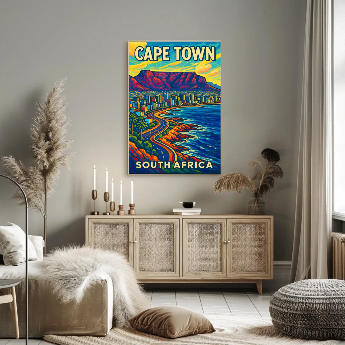 Cape Town South Africa Poster