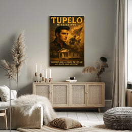 Tupelo, Mississippi Birthplace Of Poster