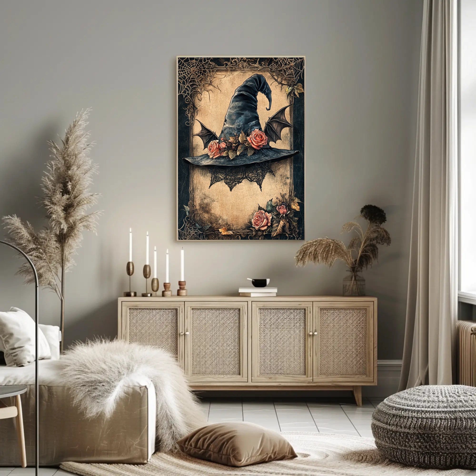 Enchanted WitchS Hat Poster