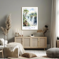 Iguazu Falls Argentina Poster