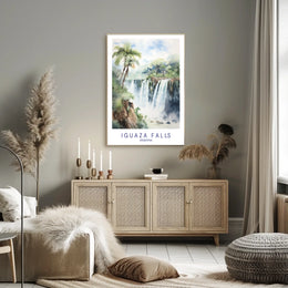 Iguazu Falls Argentina Poster