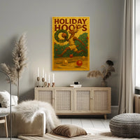 Holiday Hoops Poster