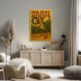 Holiday Hoops Poster