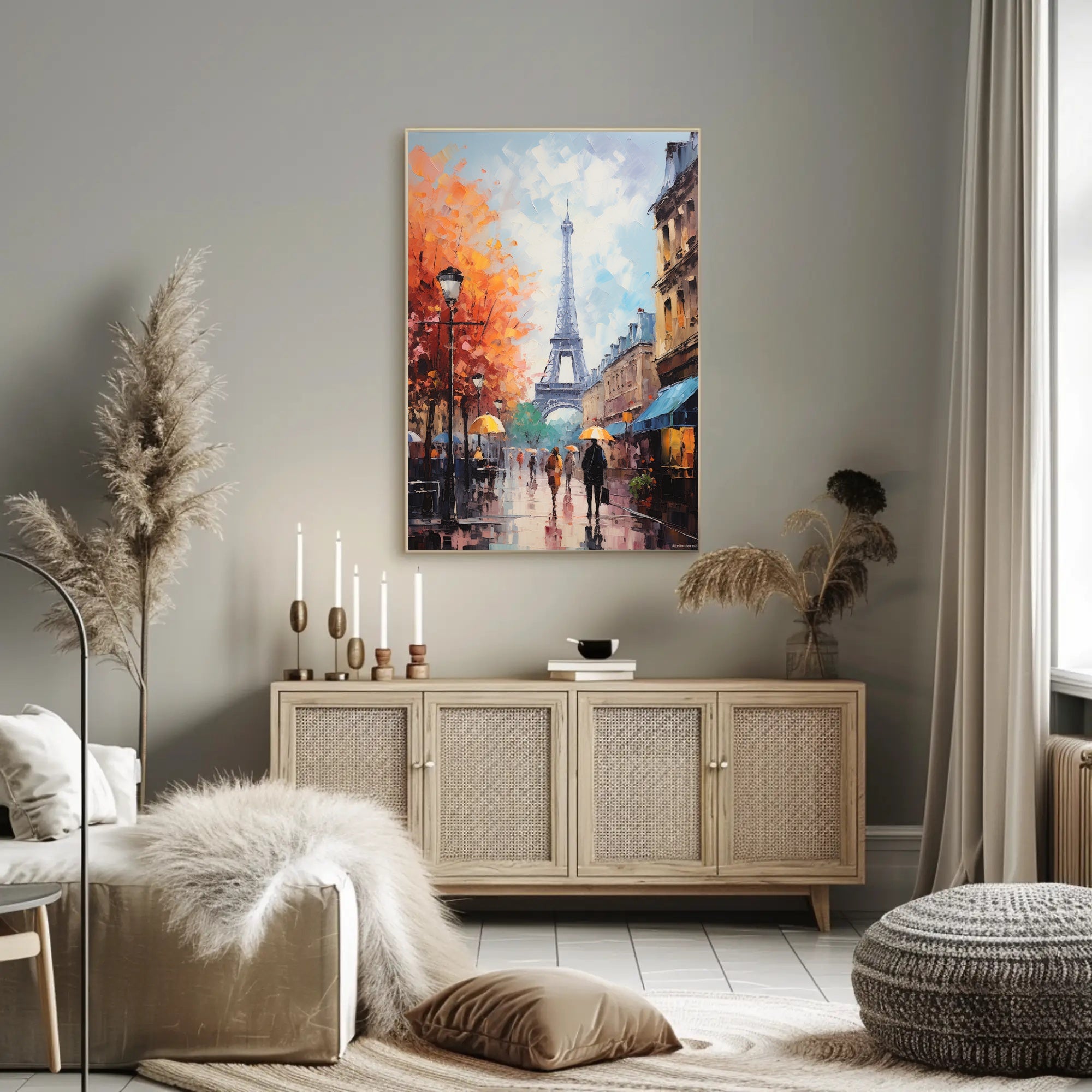 Autumn In Paris Poster