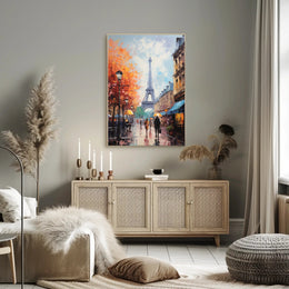 Autumn In Paris Poster