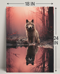 Reflections Of The Wild Poster PosterGoat