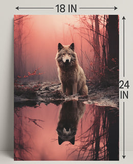 Reflections Of The Wild Poster PosterGoat