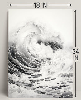 The Power Of The Ocean Poster