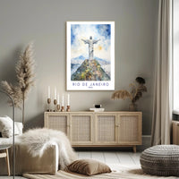 Iconic View of Rio de Janeiro Poster PosterGoat