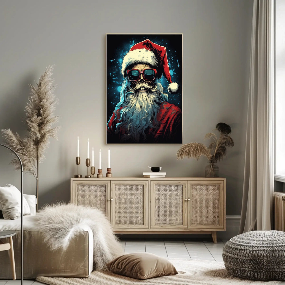 SantaS Cool Transformation Poster