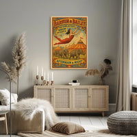 Barnum Bailey The Greatest Show on Earth Poster