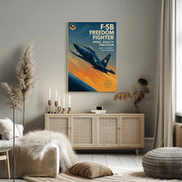 F-5B Freedom Fighter Poster