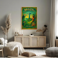 Brazil Symphony of Culture and Nature Poster