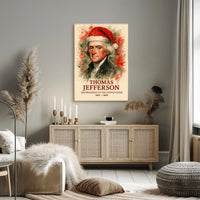 Thomas Jefferson Stylized Historical Presidential Poster