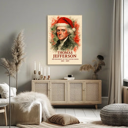 Thomas Jefferson Stylized Historical Presidential Poster