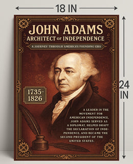 John Adams 2nd President Poster PosterGoat