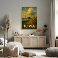 Iowa Landscape Poster