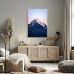 Majestic Mountain At Dawn Poster