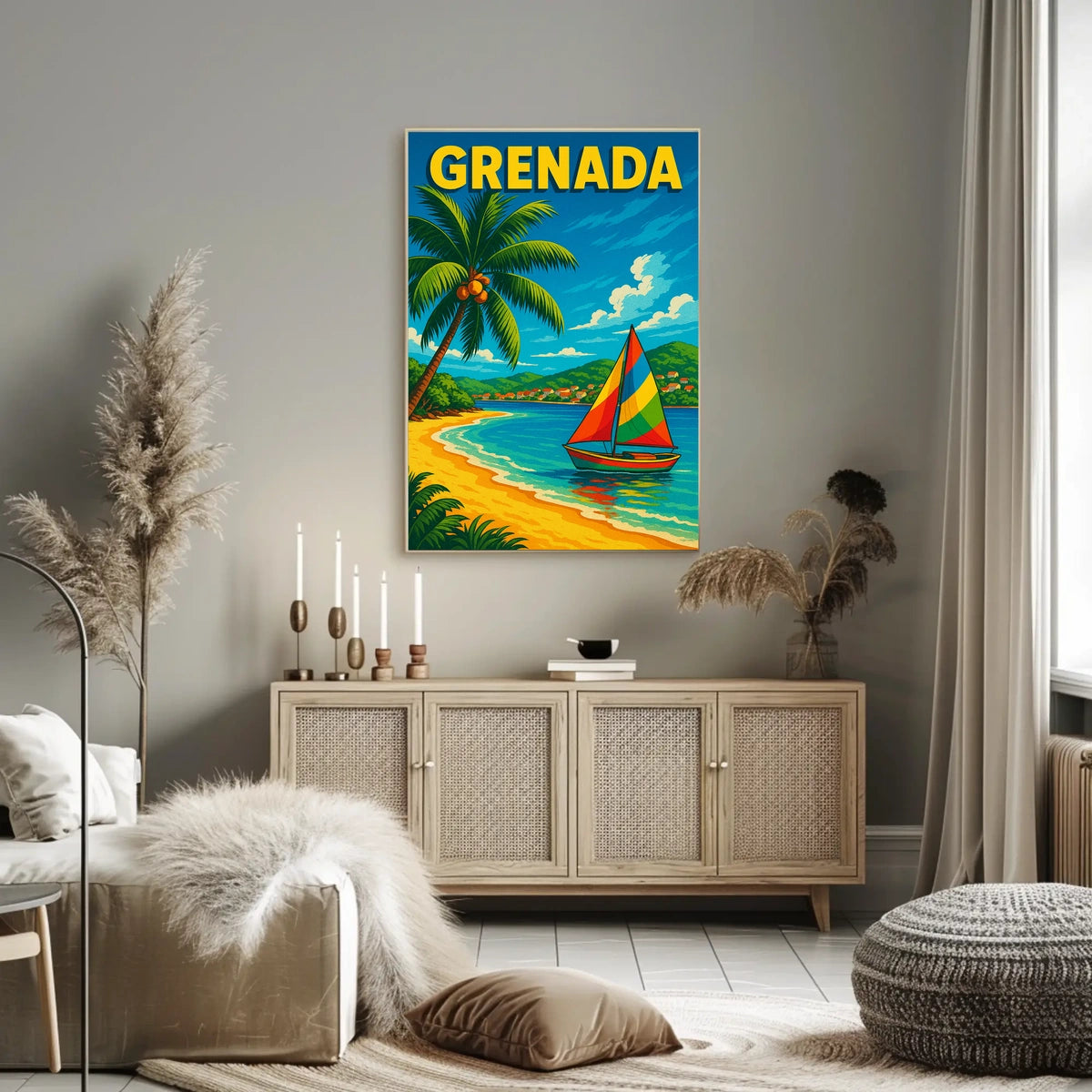 Discover Grenada Poster