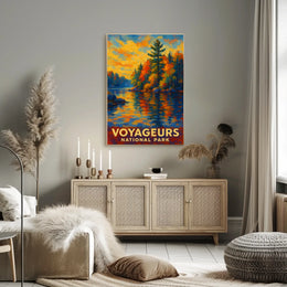 Voyageurs National Park Poster