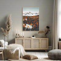 Dolomites Autumn Splendor: Serene Nature National Park Poster