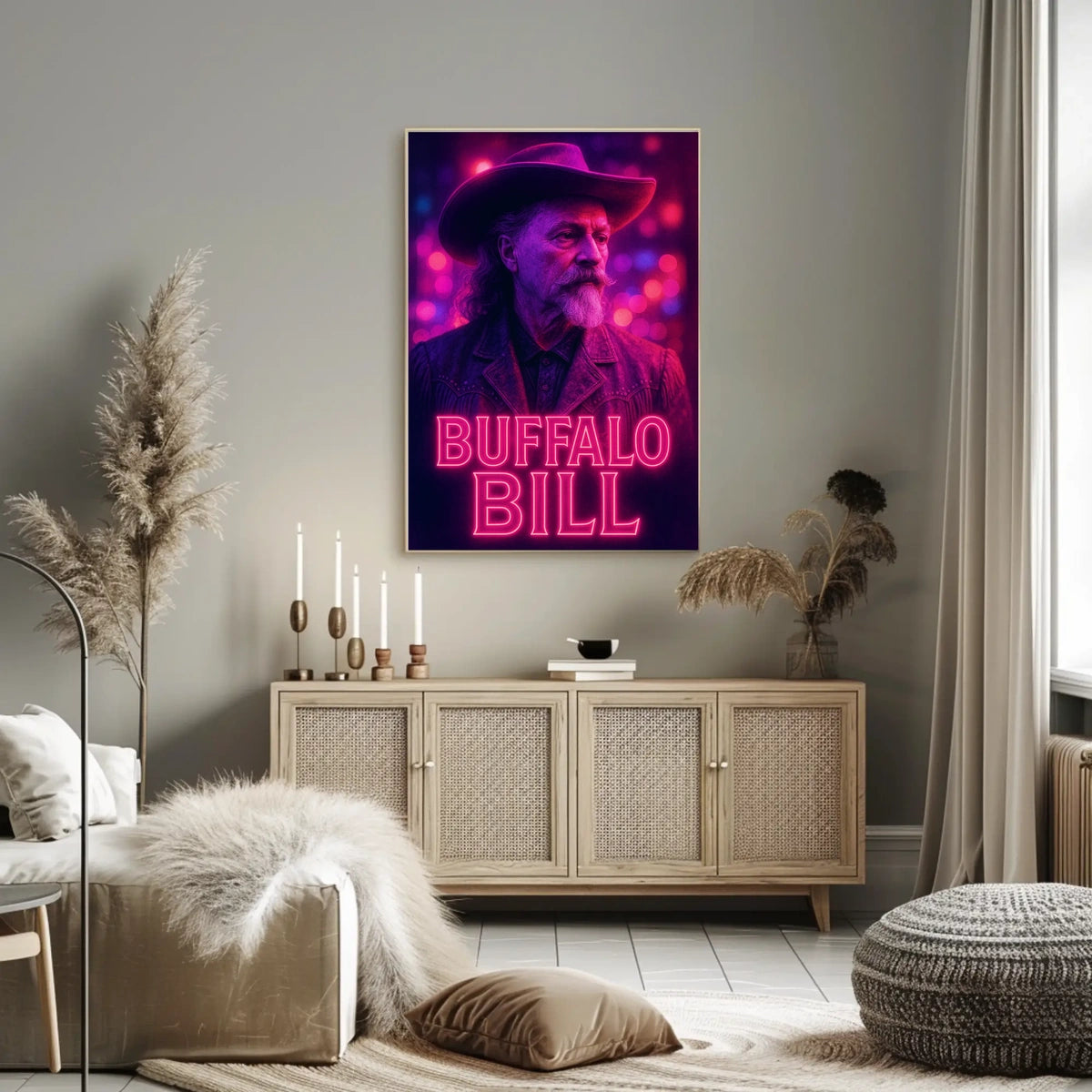 Buffalo Bill Western Heritage Historical or Presidential Poster