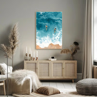 Ocean Serenity Poster Coastal Wall Art Print