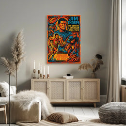 Title Jim Thorpe The Legend of American Athletics Description Celebrate Poster