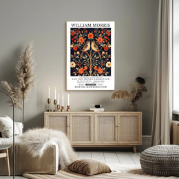 William Morris Exhibition Poster: Cultural or Heritage Poster