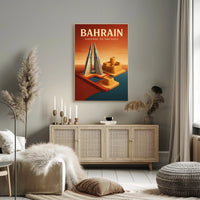 Bahrain Gateway to the Gulf Cultural Heritage Poster