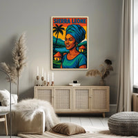 Sierra Leone Vibrant Heritage Poster
