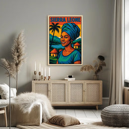 Sierra Leone Vibrant Heritage Poster