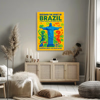 Discover the Spirit of Brazil Poster